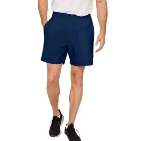 NEW Spyder Active Men's XL Blue Polyester Blend Athletic Shorts With Elastic - Picture 1 of 11